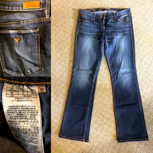 Guess Women’s Jeans boot low - Picture 1 of 4